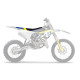 Чохол на сидіння blackbird husqvarna tc 85 '18-'23 dream 4 колір чорний синій жовтий