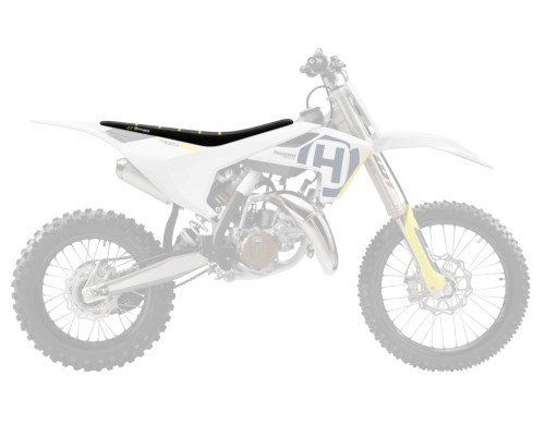 Чохол на сидіння blackbird / чохол на сидіння husqvarna tc 85 '18-'23 зебра жовтий чорний
