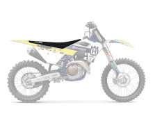 Чохол / накидка на сидіння blackbird husqvarna tc/fc 125/250/350/450 '23 (fc/tc all balls моделі) zebra колір чорний жовтий