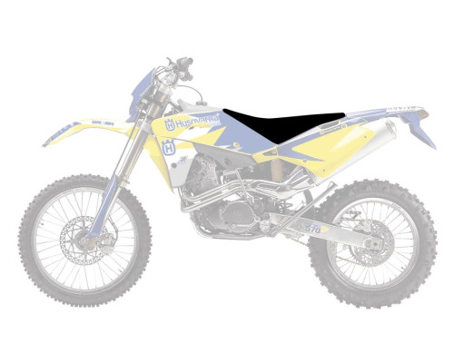 Чохол / накидка на сидіння blackbird husqvarna te/tc 400-570 '01-'04 pyramid (pmd) колір чорний