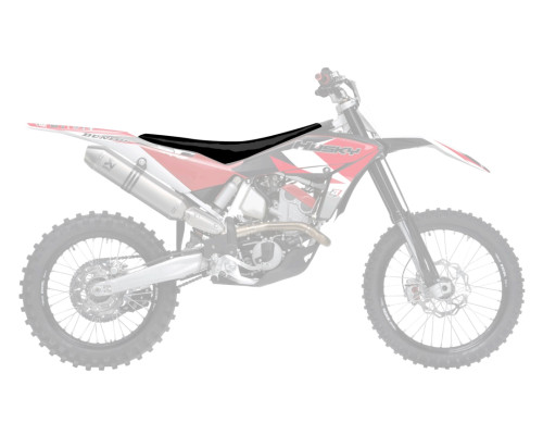 Чохол / накидка на сидіння blackbird husqvarna te/tc 449-511 '11-'13 pyramid (pmd) колір чорний