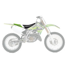 Чохол / накидка на сидіння blackbird kawasaki kx 125/250 '03-'08 dream 4 колір чорний зелений білий (замінює e1409e)