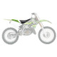 Чохол / накидка на сидіння blackbird kawasaki kx 125/250 '03-'08 dream 4 колір чорний зелений білий (замінює e1409e)