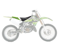 Чохол / накидка на сидіння blackbird kawasaki kx 125/250 '03-'08 dream 4 колір чорний зелений білий (замінює e1409e)