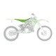 Чохол / накидка на сидіння blackbird kawasaki kx 125/250 '99-'02 pyramid (pmd) колір зелений