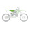 Чохол / накидка на сидіння blackbird kawasaki kx 125/250 