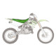 Чохол на сидіння blackbird kawasaki kx 85 '01-'13 подвійна ручка 3 кольори чорний зелений
