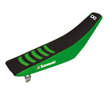Чохол на сидіння blackbird kawasaki kx 85 '01-'13 подвійна ручка 3 кольори чорний зелений