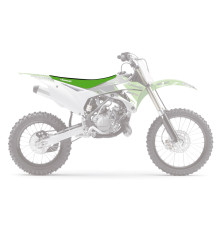 Чохол на сидіння blackbird / чохол kawasaki kx 85 '14-'23 double grip 3 кольори чорний зелений