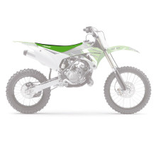 Чохол на сидіння blackbird / чохол kawasaki kx 85 '14-'23 double grip 3 кольори чорний зелений