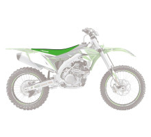 Чохол на сидіння blackbird / чохол на сидіння kawasaki kxf 250 '09-'12, kxf 450 '09-'11 подвійна ручка 3 кольори чорний зелений