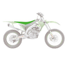 Чохол на сидіння blackbird / чохол на сидіння kawasaki kxf 250 '13-'20, kxf 450 '12-'18 (16) pyramid (pmd) колір зелений