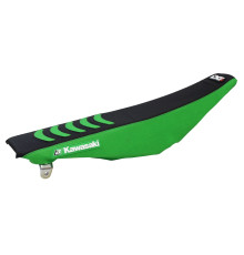Чохол на сидіння blackbird / чохол на сидіння kawasaki kxf 250 '13-'20, kxf 450 '12-'18 подвійна ручка 3 кольори чорний зелений