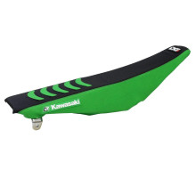 Чохол на сидіння blackbird / чохол на сидіння kawasaki kxf 250 '13-'20, kxf 450 '12-'18 подвійна ручка 3 кольори чорний зелений