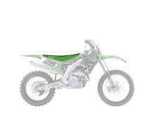 Чохол на сидіння blackbird / чохол на сидіння kawasaki kxf 250 '21-'23, kxf 450 '19-'23 подвійна ручка 3 кольори зелений чорний