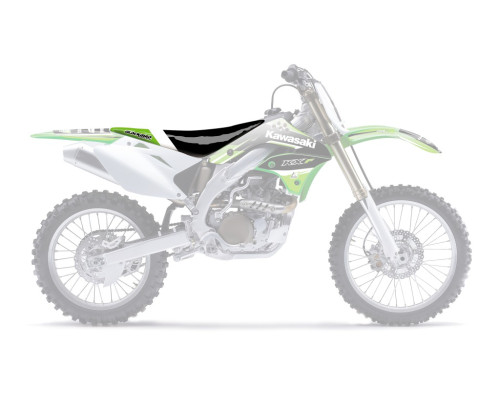 Чохол на сидіння blackbird kawasaki kxf 250/450 '06-'08 dream 4 колір чорний зелений білий