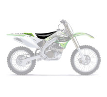 Чохол на сидіння blackbird kawasaki kxf 250/450 '06-'08 dream 4 колір чорний зелений білий