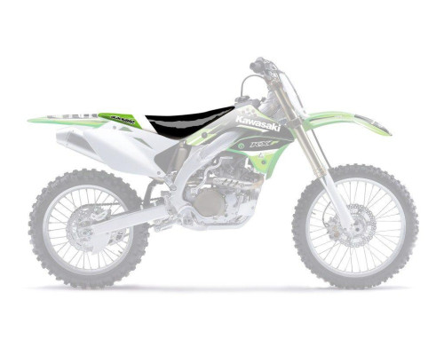 Чохол на сидіння blackbird kawasaki kxf 250/450 '06-'08 dream 4 колір чорний зелений білий