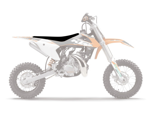Чохол / накидка на сидіння blackbird ktm sx 50 '16-'23 pyramid (pmd) колір чорний