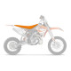 Чохол на сидіння blackbird / чохол на сидіння ktm sx 65 '02-'15 піраміда (pmd) колір помаранчевий