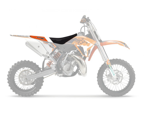 Чохол на сидіння blackbird / чохол на сидіння ktm sx 65 '09-'15 dream 4 колір чорний помаранчевий білий