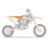 Чохол на сидіння blackbird / чохол на сидіння ktm sx 65 