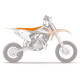 Чохол на сидіння blackbird / чохол на сидіння ktm sx 65 '16-'23 піраміда (pmd) колір помаранчевий