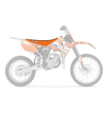 Чохол на сидіння blackbird / чохол на сидіння ktm sx 85 '04-'12 з подвійною ручкою 3 кольори чорно-помаранчевий