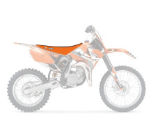 Чохол на сидіння blackbird / чохол на сидіння ktm sx 85 '04-'12 з подвійною ручкою 3 кольори чорно-помаранчевий