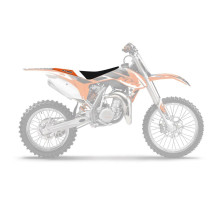 Чохол на сидіння blackbird / чохол на сидіння ktm sx 85 '13-'17 dream 4 колір чорний помаранчевий білий