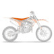 Чохол на сидіння blackbird / чохол на сидіння ktm sx 85 '13-'17 піраміда (pmd) колір помаранчевий