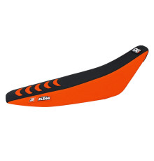 Чохол на сидіння blackbird / чохол на сидіння ktm sx/sxf '07-'10, exc/excf '08-'11 подвійна ручка3 колір чорно-помаранчевий