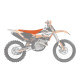 Чохол на сидіння blackbird / чохол на сидіння ktm sx/sxf '07-'10, exc/excf '08-'11 подвійна ручка3 колір чорно-помаранчевий