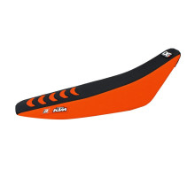 Чохол на сидіння blackbird / чохол на сидіння ktm sx/sxf '07-'10, exc/excf '08-'11 подвійна ручка3 колір чорно-помаранчевий