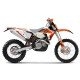 Чохол на сидіння blackbird / чохол на сидіння ktm sx/sxf '07-'10, exc/excf '08-'11 dream 4 колір чорний помаранчевий білий