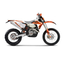Чохол на сидіння blackbird / чохол на сидіння ktm sx/sxf '07-'10, exc/excf '08-'11 dream 4 колір чорний помаранчевий білий