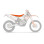 Чохол на сидіння blackbird / чохол на сидіння ktm sx/sxf 