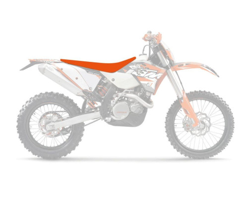 Чохол на сидіння blackbird / чохол на сидіння ktm sx/sxf '07-'10, exc/excf '08-'11 піраміда (pmd) колір помаранчевий