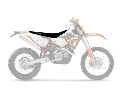 Чохол на сидіння blackbird / чохол на сидіння ktm sx/sxf '07-'10, exc/excf '08-'11 зебра колір чорно-помаранчевий