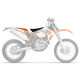 Чохол на сидіння blackbird / чохол на сидіння ktm sx/sxf '11-'15, exc/excf '12-'16 dream 4 колір чорний/помаранчевий/білий
