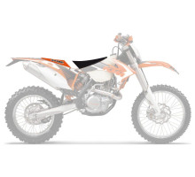 Чохол на сидіння blackbird / чохол на сидіння ktm sx/sxf '11-'15, exc/excf '12-'16 dream 4 колір чорний/помаранчевий/білий