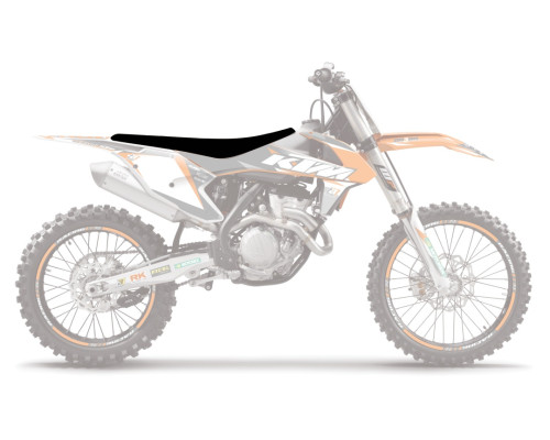 Чохол на сидіння blackbird / чохол на сидіння ktm sx/sxf '16-'18, exc/excf '17-'19 піраміда (pmd) колір чорний