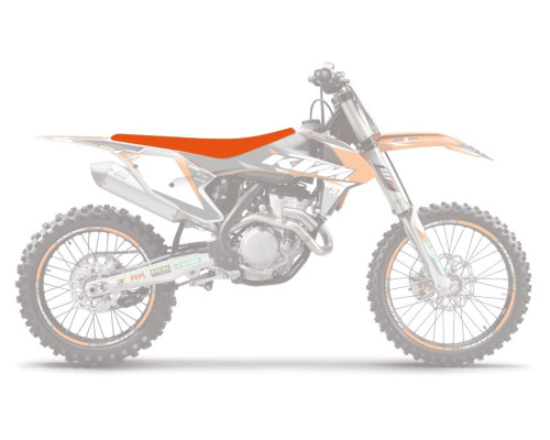Чохол на сидіння blackbird / чохол на сидіння ktm sx/sxf '16-'18, exc/excf '17-'19 піраміда (pmd) колір помаранчевий