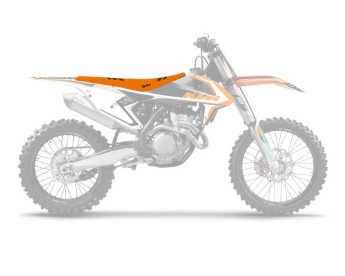 Чохол на сидіння blackbird / чохол на сидіння ktm sx/sxf '16-'18, exc/excf '17-'19 tsc колір помаранчевий чорний