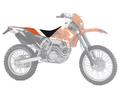 Чохол на сидіння blackbird / чохол на сидіння ktm sx/sxf '98-'06, exc/excf '98-'07 (sx all balls моделі '98-'06) (exc all balls моделі '98-'07) dream 4 колір помаранчевий чорний