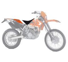 Чохол на сидіння blackbird / чохол на сидіння ktm sx/sxf '98-'06, exc/excf '98-'07 (sx all balls моделі '98-'06) (exc all balls моделі '98-'07) dream 4 колір помаранчевий чорний
