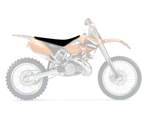Чохол на сидіння blackbird / чохол на сидіння ktm sx/sxf '98-'06, exc/excf '98-'07 (sx all balls моделі '98-'06) (exc all balls моделі '98-'07) піраміда (pmd) колір чорний