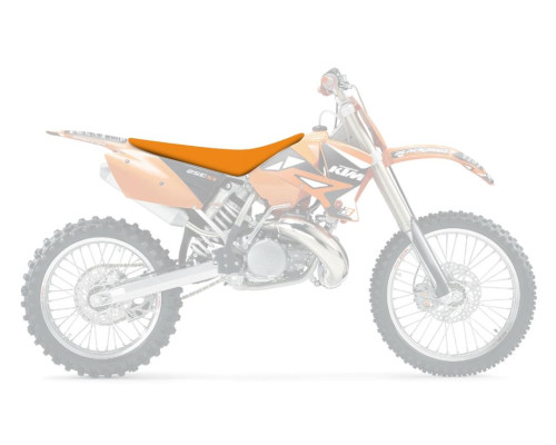 Чохол на сидіння blackbird / чохол на сидіння ktm sx/sxf '98-'06, exc/excf '98-'07 (sx all balls моделі '98-'06) (exc all balls моделі '98-'07) піраміда (pmd) колір помаранчевий