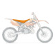 Чохол на сидіння blackbird / чохол на сидіння ktm sx/sxf '98-'06, exc/excf '98-'07 (sx all balls моделі '98-'06) (exc all balls моделі '98-'07) піраміда (pmd) колір помаранчевий