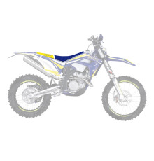 Чохол на сидіння blackbird / чохол на сидіння sherco se/sef '17-'23 (se/sfe all balls моделі '17-'23) dream 4 колір чорний синій жовтий